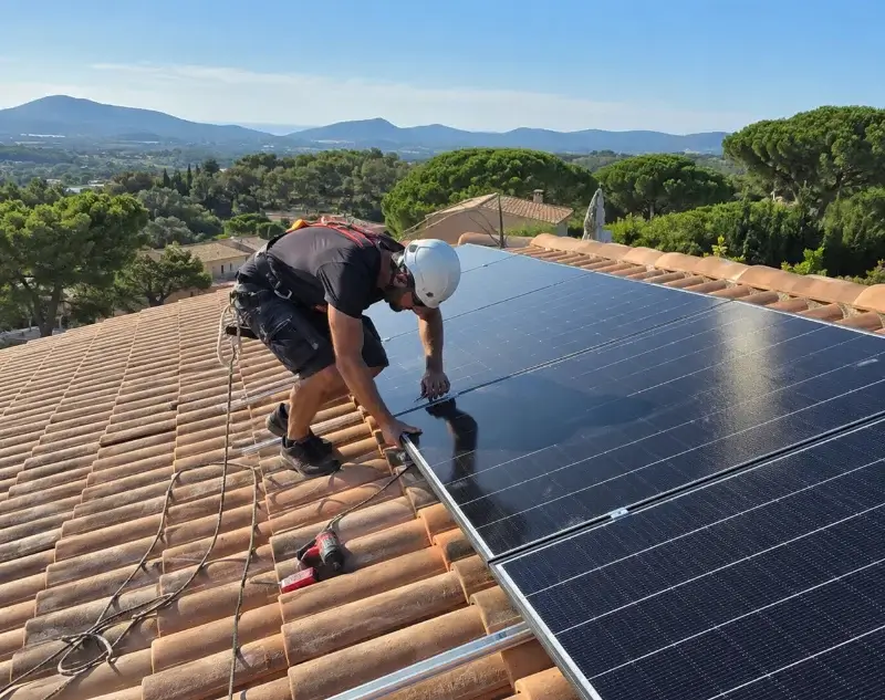 Installateur panneaux solaires Allemond — pose photovoltaïque sur toiture